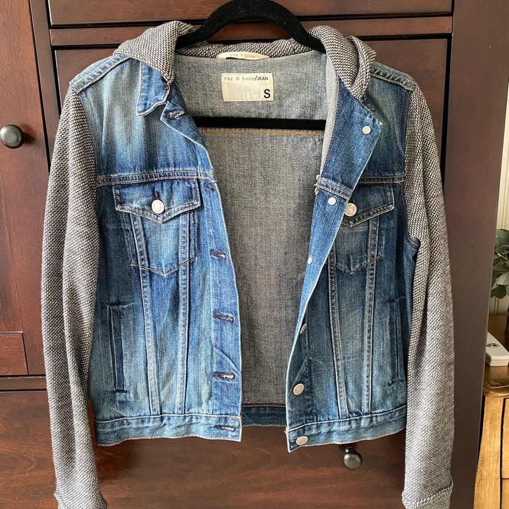 Rag & Bone/Jean The Jean jacket with Hood